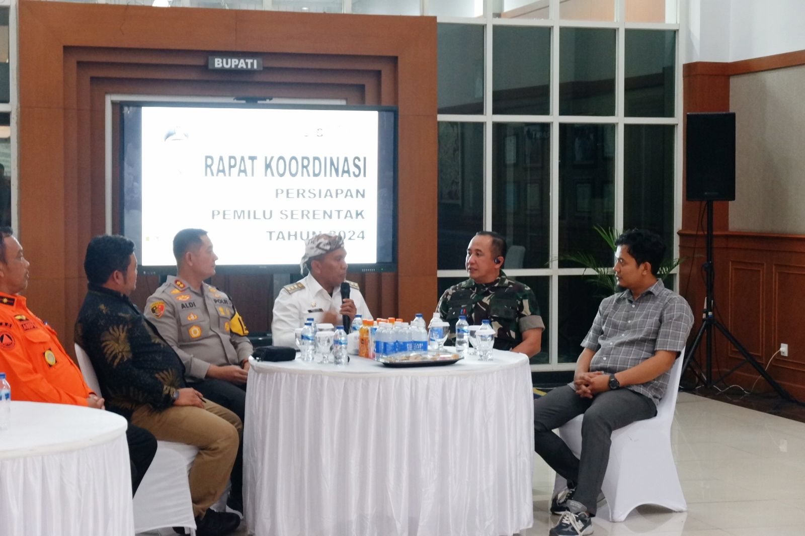 Pertemuan dengan Pj Bupati 