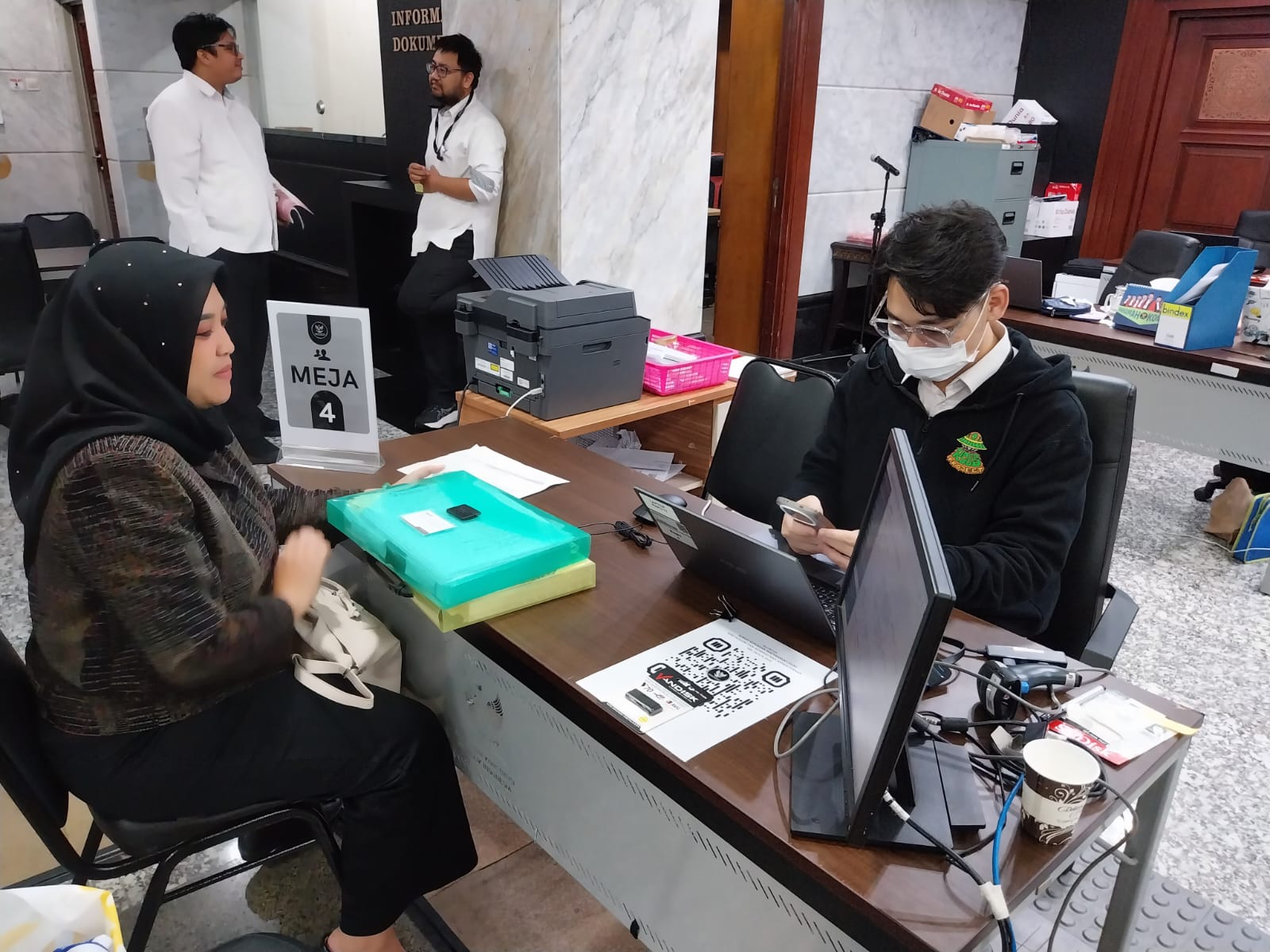 Penyerahan Berkas Keterangan 