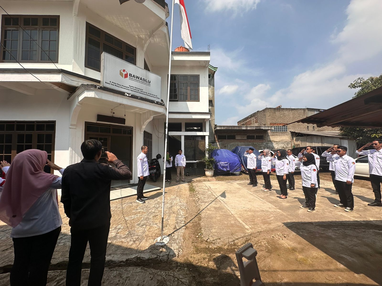 Apel HUT ke-17 Bawaslu