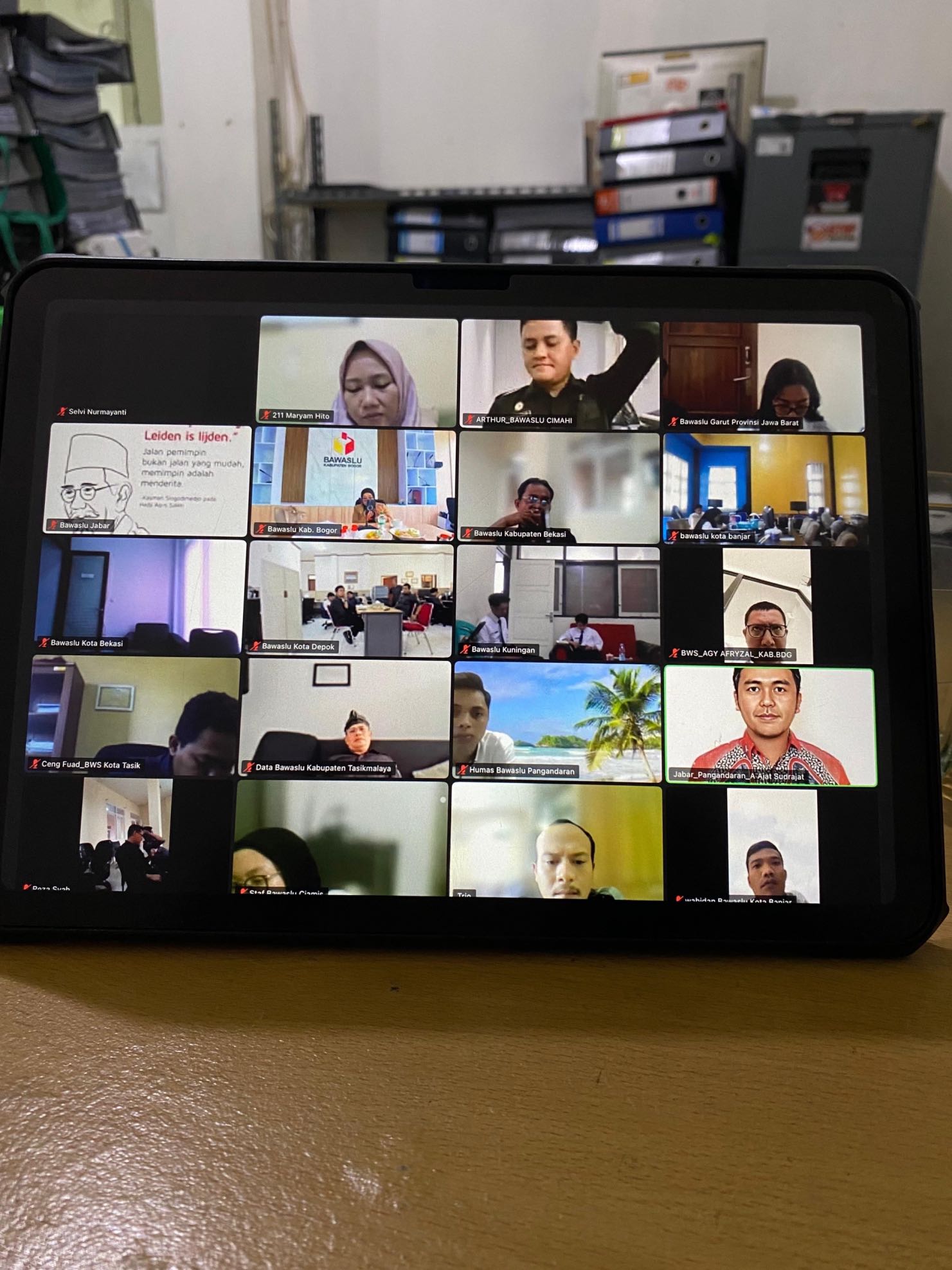 Rapat Koordinasi Pengawasan Pemutakhiran Daftar Pemilih Berkelanjutan 