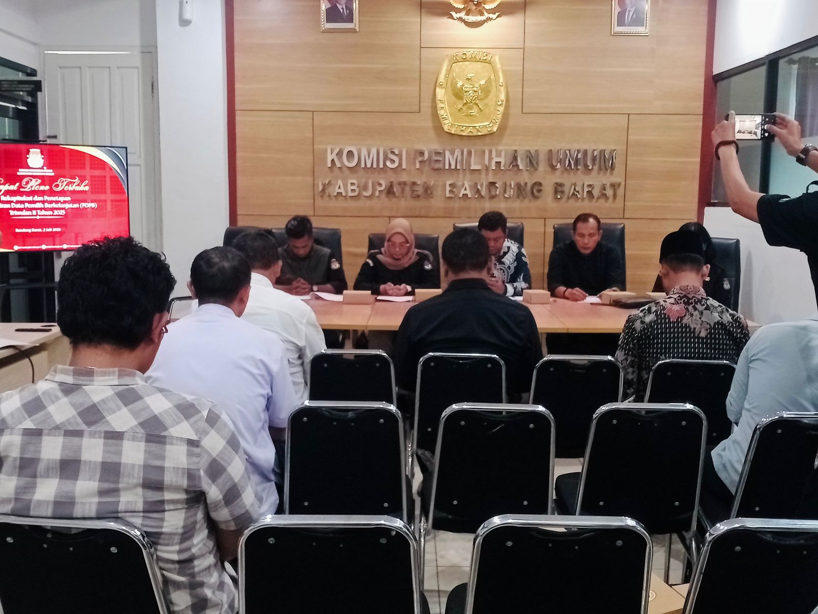 Rapat Pleno Pemutakhiran DPB Triwulan II