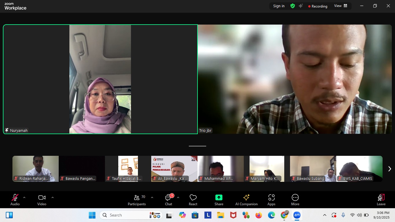 Diskusi Pojok Pengawasan