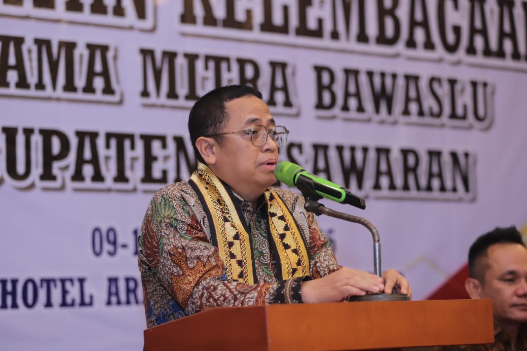 Puadi dalam Penguatan Kelembagaan Bersama Mitra Bawaslu