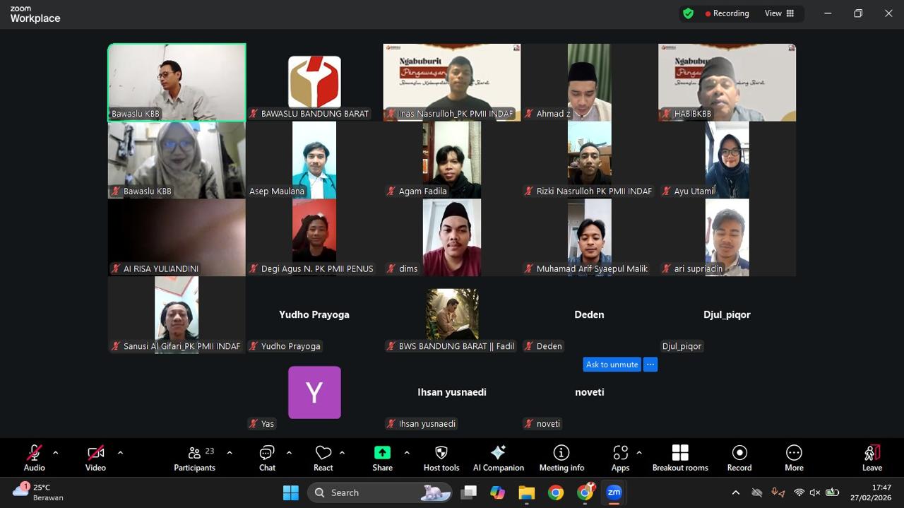 Ahmad Zaenudin Ngabuburit Pengawasan 