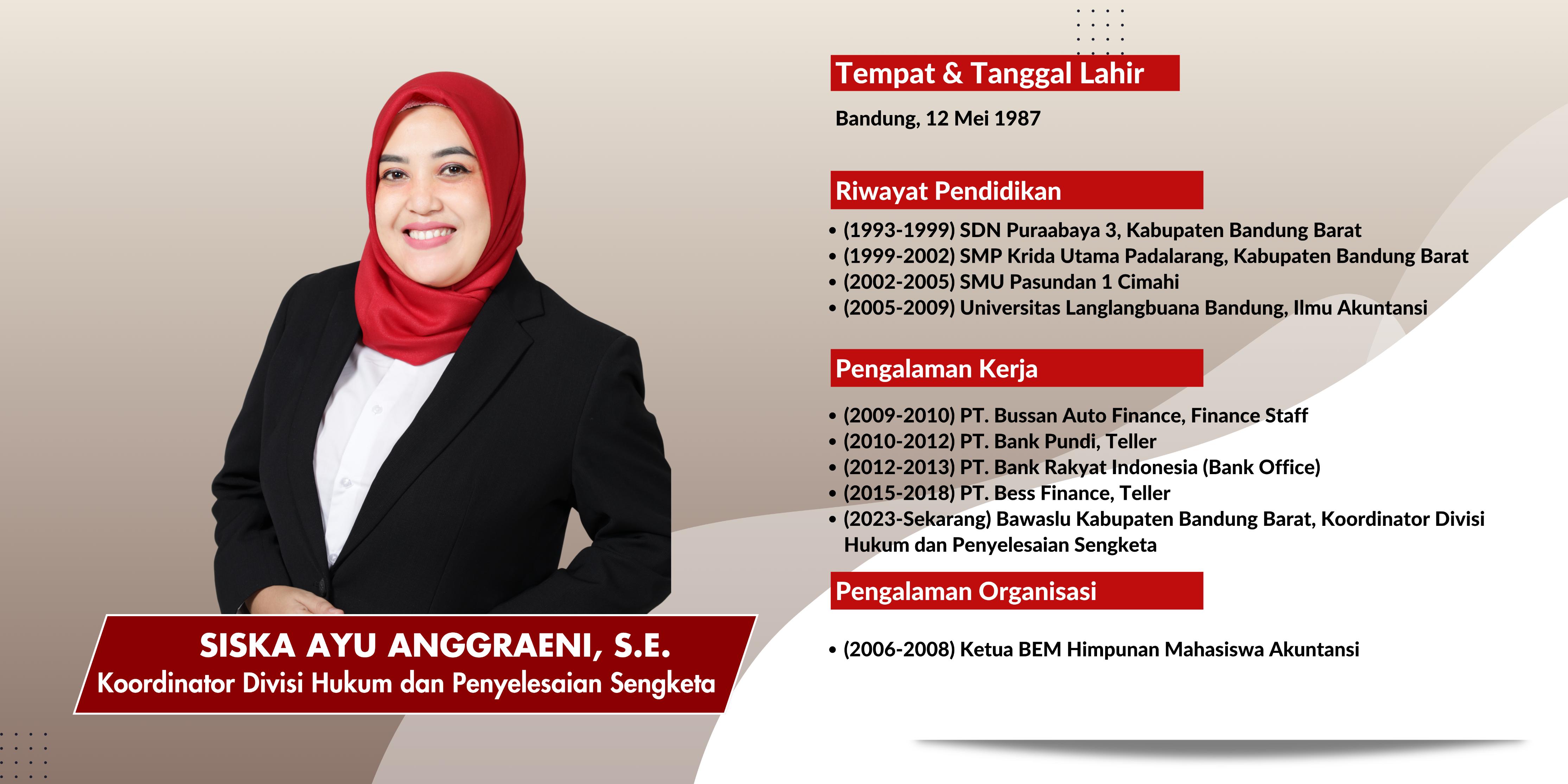 Koordinator Divisi Hukum dan Penyelesaian Sengketa
