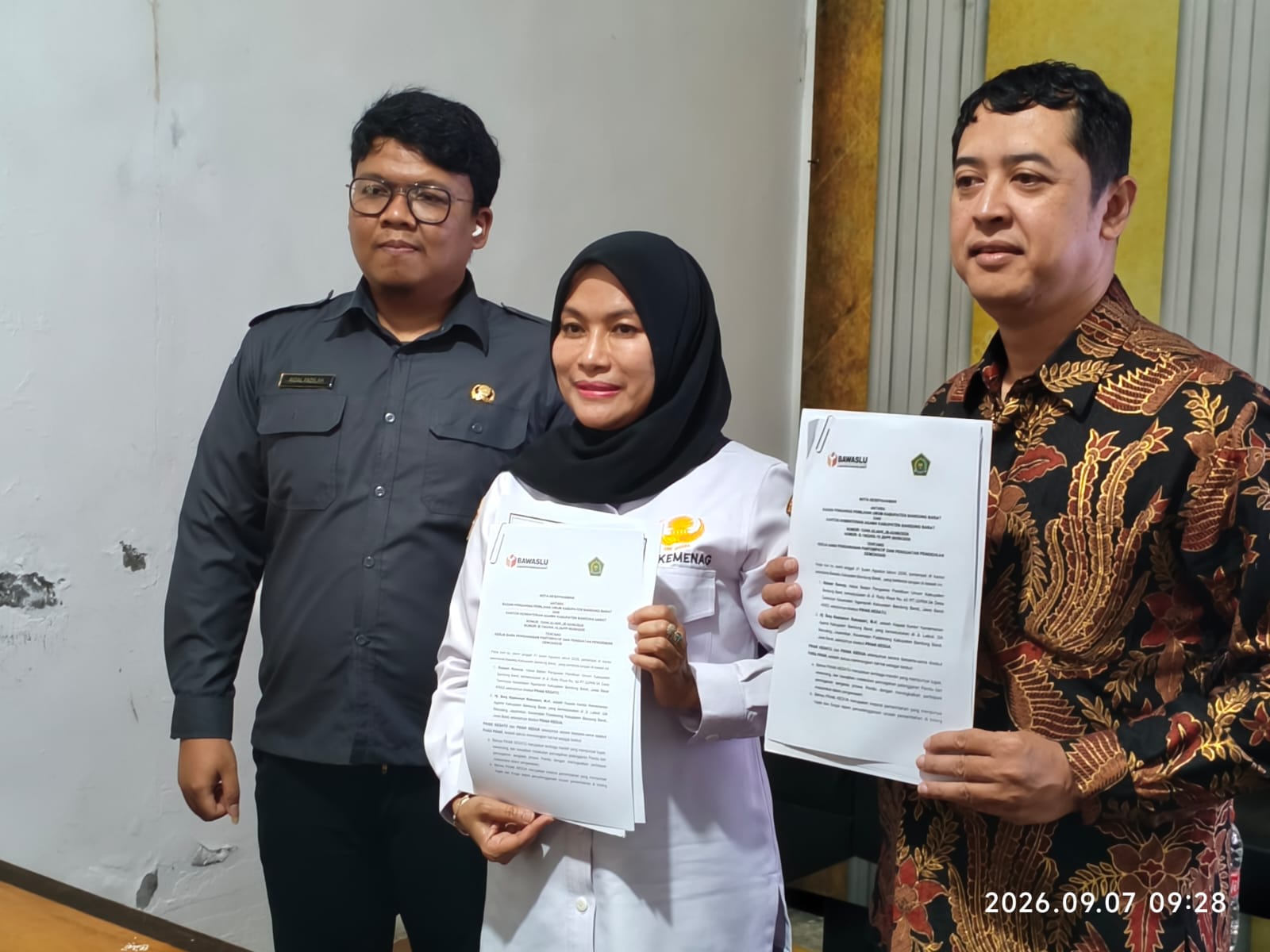 Bawaslu Kemenag MoU