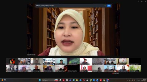 Apriyanti Rapat Humas
