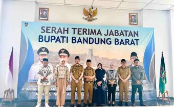 Serah Terima Jabatan Bupati Bandung Barat Periode 2025-2030