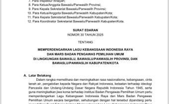 Pemutaran Lagu Indonesia Raya