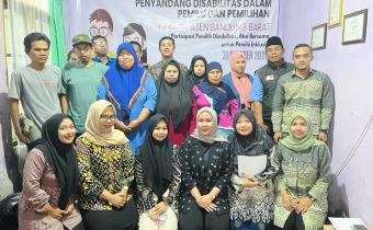 Fasilitasi Pemahaman Pemilih Disabilitas 